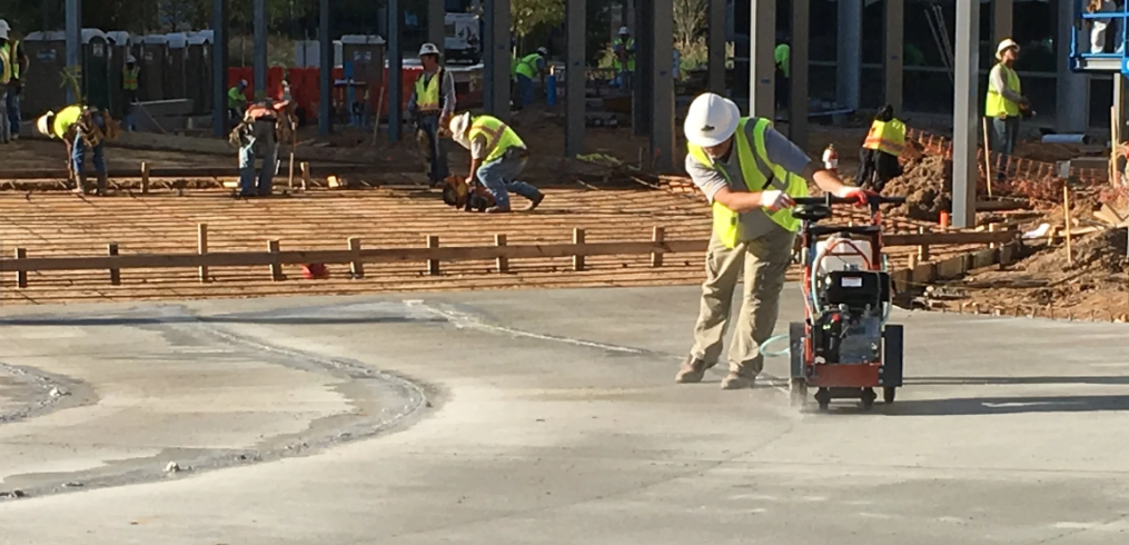 Diamond blade slab sawing — precision concrete services (Photo 8)
